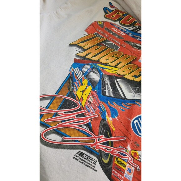 2002 Nascar Jeff Gordon In High Gear Long Sleeve Size Large Crew Neck Shirt - Picture 11 of 12